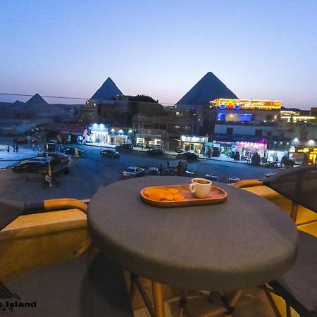 Pyramids Island Acomodação com café da manhã Kafrat al Jabal Exterior foto