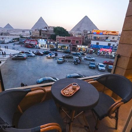 Pyramids Island Acomodação com café da manhã Kafrat al Jabal Exterior foto