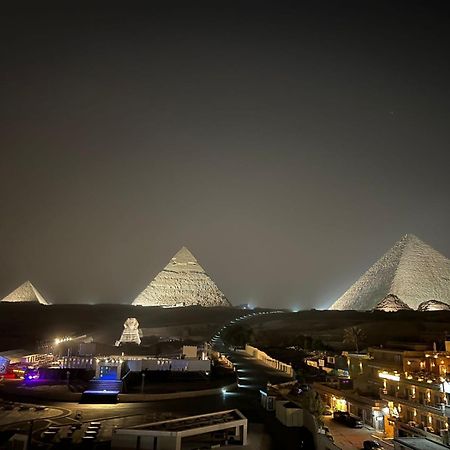 Pyramids Island Acomodação com café da manhã Kafrat al Jabal Exterior foto